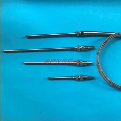 WYH shielded wire probe type K thermocouple temperature sensing wire temperature sensing probe temperature sensor WRNX-10