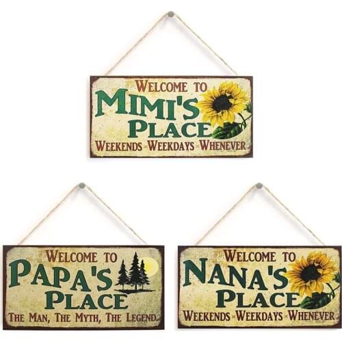 20x10cm Sunflower Plaque Wood Signs Garden Decorative Plaque Wood Hanging Sign for Garden Yard Door Wall Decor Home Decoration