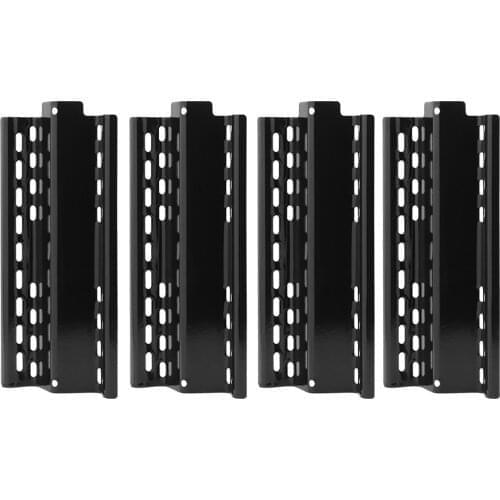 4Pcs Adjustable Stainless Steel Universal Flame Tamer Adjustable Grill Replacement Parts Heat Shield Plate BBQ Tool