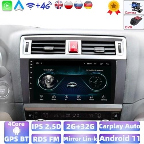 Car Radio GPS Multimedia Player For Subaru Outback 5 2015 2016 2017 2018 2G+32G WIFI BT SWC Android Head Unit Fast Boot