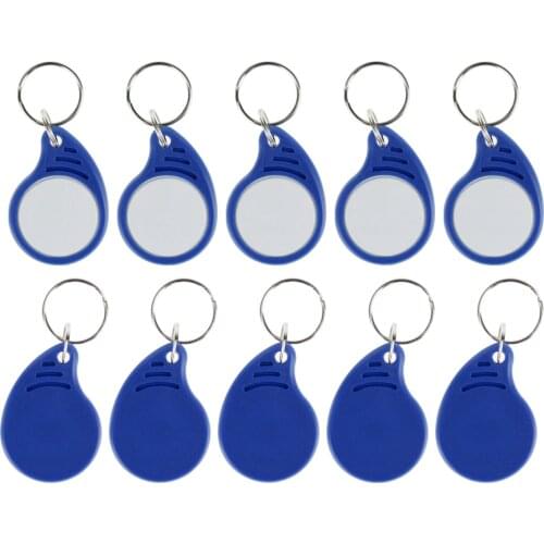 New Arrival RFID IC keyfobs 13.56 MHz keychains NFC key tags ISO14443A MF Classic 1k token tag for smart access control system