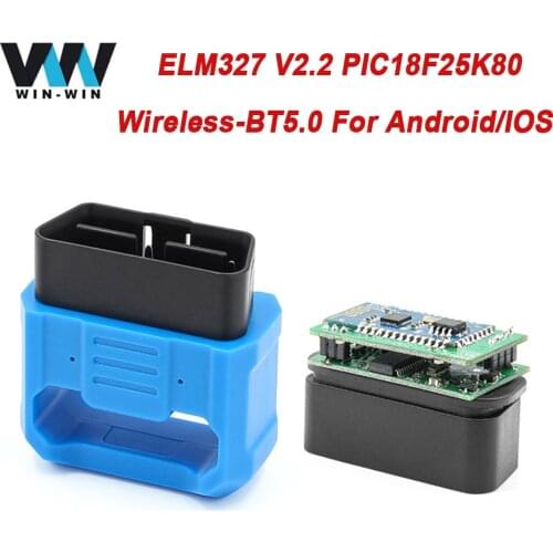 V018 ELM 327 V2.2 OBD2 Scanner WIFI Bluetooth 5.0 ELM327 V1.5 For Android/IOS OBD OBD2 Car Diagnostic Tool ODB2 Auto Code Reader