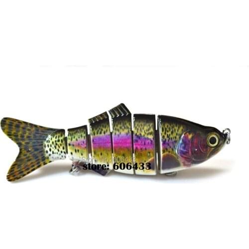 Deep Sea Multi section Lure Fishing Fish Swing Lures 6 Segment Swimbait Crankbait 20cm/115g 8030-FL6B01 Free shipping