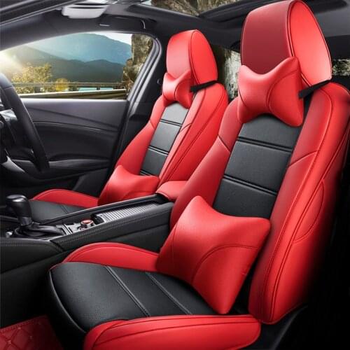 Custom car seat cover leather for HONDA INSPIRE GIENIA GREIZ jade elysion Ciimo spirior civic Accord odyssey car accessories