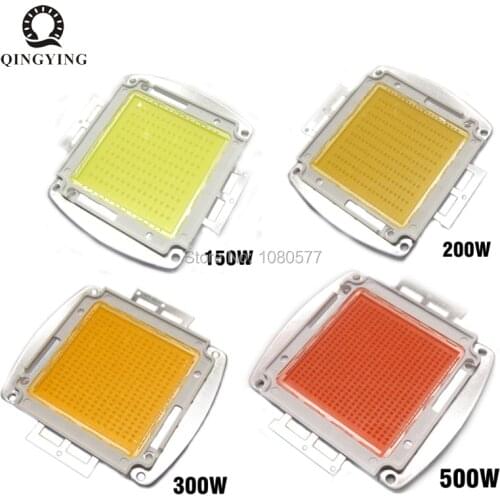 150W 200W 300W 500W High Power LED COB Chip Bulb Plant Grow Full Spectrum Cold White Warm White Natural White for Outdoor Light