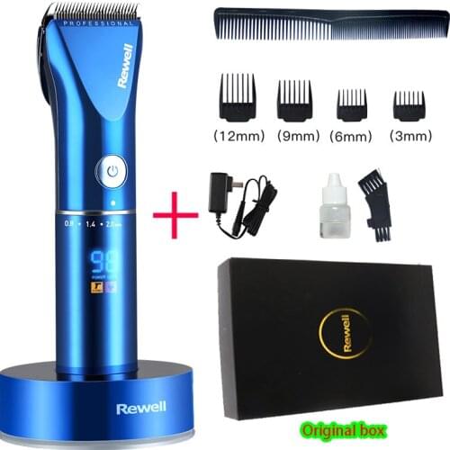 110-240V Professional Electric Hair Clipper for Men Baby Rechargeable Beard Trimmer Cutter Hair Cutting Machine alloy Blade