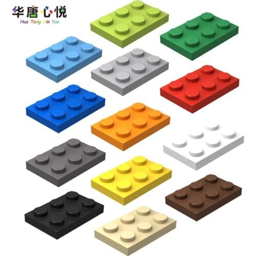 MOC 3021Assembles Particles Accessories Components 2x3 Normal Board 20PCS Bricks Colorful Building Blocks Educational Toy City