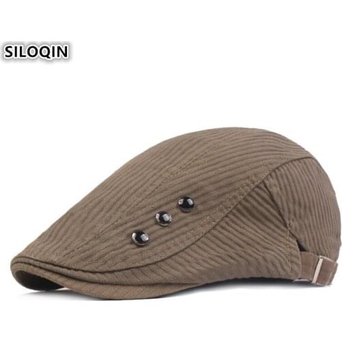 SILOQIN Novelty Personality New Mens Cotton Berets Adjustable Size Women Tongue Cap Fashion Brands Cotton Hats For Men Women