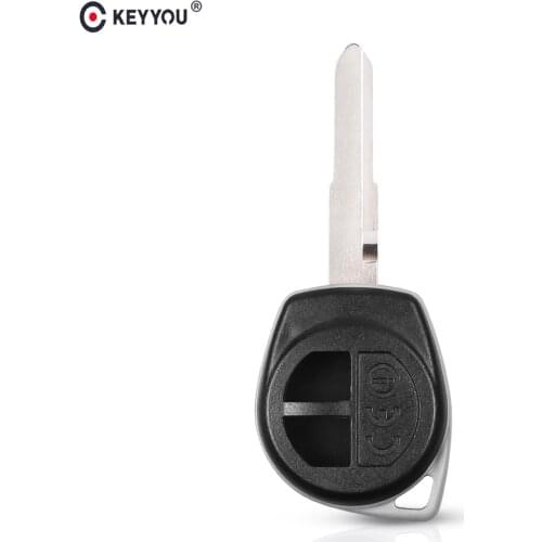 KEYYOU Replacement With HU133R blade Remote Car Key Case Shell Fob Housing For Suzuki Swift Key Auto 2 Buttons Cover