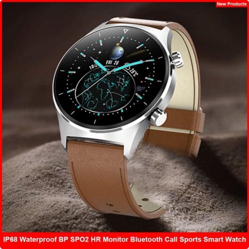 Smart Watch Men 2021 Women Sports Health Care 1.28'' Full Round Screen Bluetooth Call Wristwatch For IOS Huawei Xiaomi GTS Apple