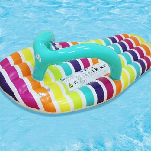 Water Hammock Lounger Rafts Inflatable Slippers Shape Clorful Water Row Floating Bed Ride-ons for Summer Outdoor Pool Party H99F