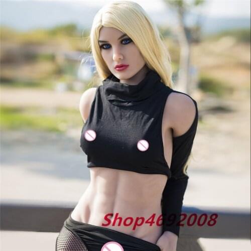 High Quality Golden Hair 165cm Sex Doll Big Boobs Real Silicone Lifelike Adult Love Doll Vagina Anal Oral Toy For Men
