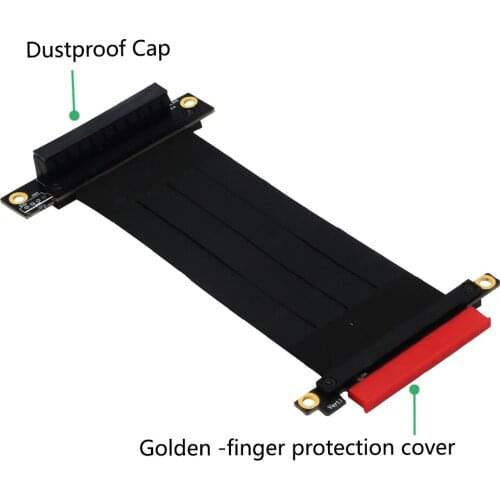 High Quality PCI-e PCI Express 8X Extension cable (270° Reverse PCI-E Slot)