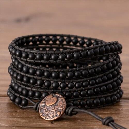YUETONG Black Bracelets