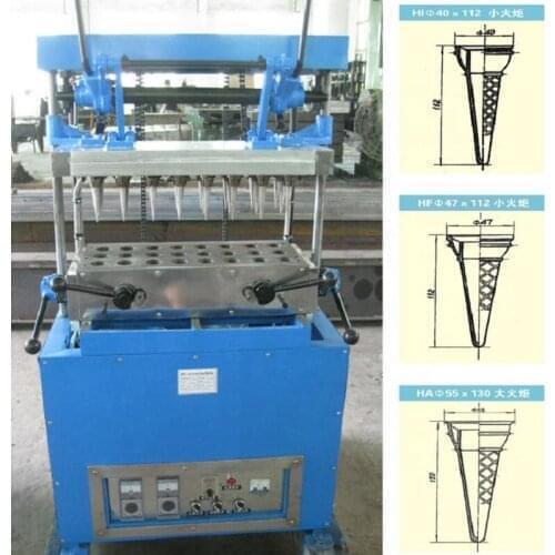 Factory Supply 24 Head ice cream cone wafer making machine FREE CFR BY SEA