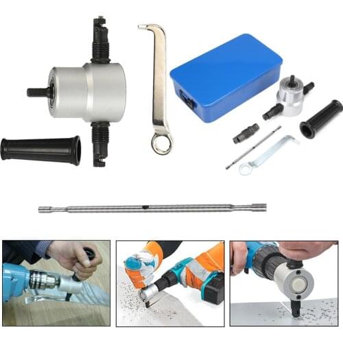1pc Metal Head Sheet Nibbler Metal Cutting Hole Saw Cutter Tool Sheet Nibbler Drill Tool Sheet Metal Cut Repair Accessory