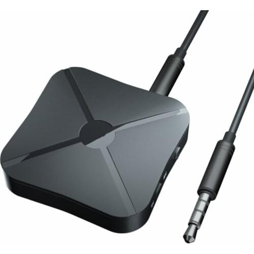 2 In 1 Real Stereo Bluetooth 4.2 Receiver Transmitter Audio KN319 Bluetooth Wireless Adapter With 3.5MM AUX For Home TV MP3 PC