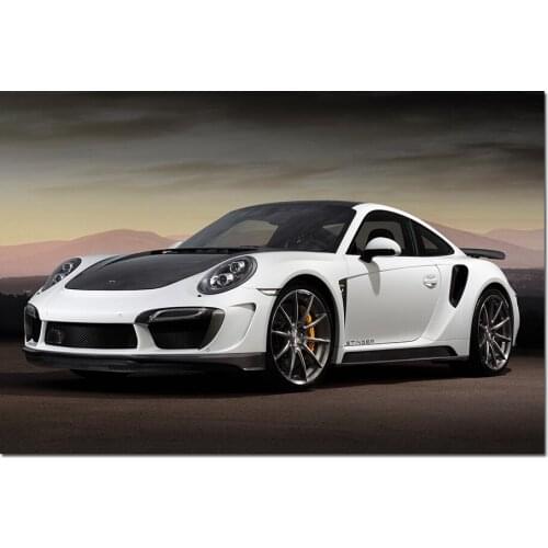 911 Turbo Stinger GTR Sports Car Poster Vehicle Wallpaper HD Prints Canvas Painting Wall Art Picture Home Decoration