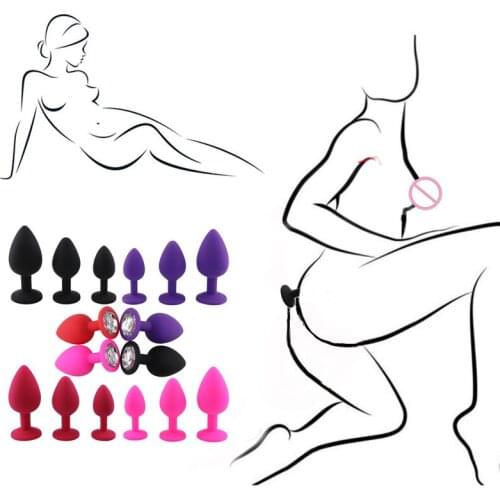 Anal Plug Butt Plug Dilator Masturbator No Vibrator Sex Toys For Women Men Adult Games Erotic Sex Shop