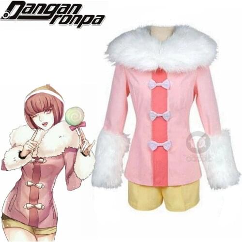 Anime Danganronpa 3: Dangan ronpa The End of Hope Side: Future Ruruka Ando Cosplay Costume Halloween Carnival Christmas Costume