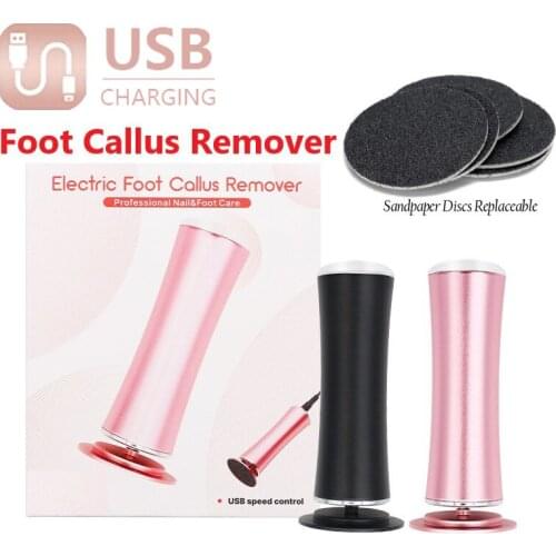 Electric Pedicure Foot Care Tool Files Pedicure Callus Remover USB Cable Sawing File For Feet Dead Skin Callus Peel Remover
