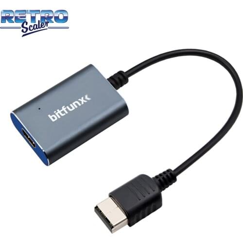 RetroScaler High Definition HDMI-compatible Adapter for SEGA Dreamcast Video Game HD Supports Display Modes NTSC 480i, 480p