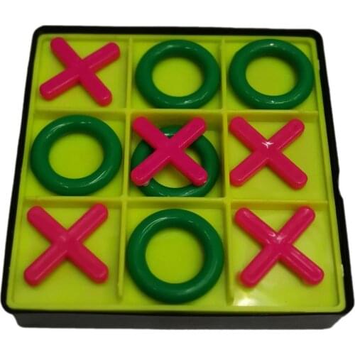 Parent-Child Interaction Leisure Board Game OX Chess Funny Developing Intelligent Educational Game Toys New Dropshipping