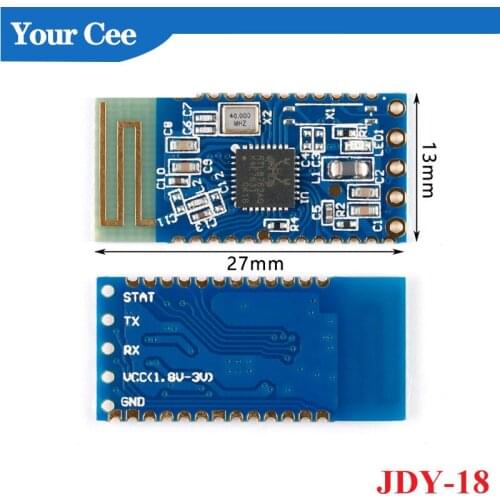 JDY-18 4.2 BLE High Speed Bluetooth Module Transmission Master-slave Integration JDY 18 UART IIC I2C Interface for Printer