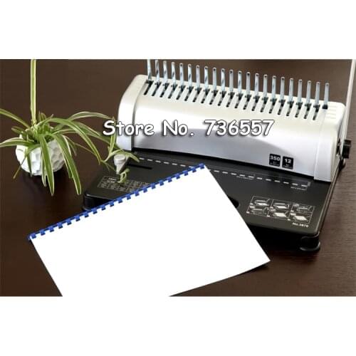Comb binding machine Book Binder Manual Comb Hole Punch Wire Binding Machine Office Supply Tool