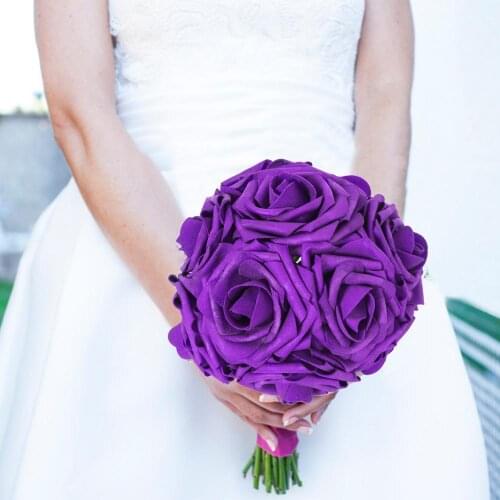 42 9.5cm pompoms multi-color rayon head flowers hydrangea home wedding decoration DIY artificial flowers