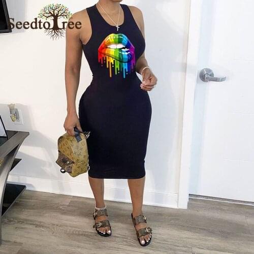 SeedtoTree Sleeveless Summer Dresses