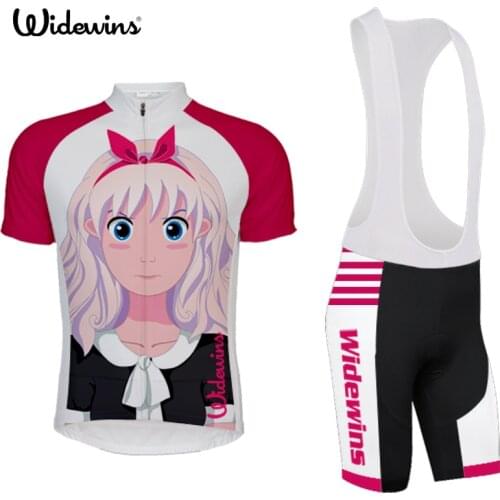 Widewins Pro Cycling Jersey 2017 Sleeveless Triathlon Cycling One-pieces Breathable Quick-dry Women Bike Bicycle Jersey 5803