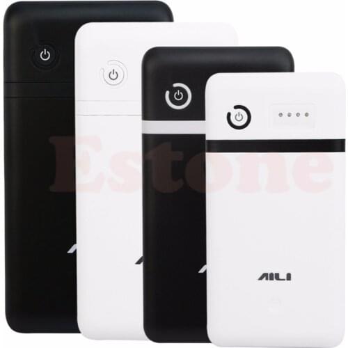 3.6V 5V 6V 9V 12V Mobile Power Bank Box USB 6x18650 Battery Charger Adapter Drop Shipping