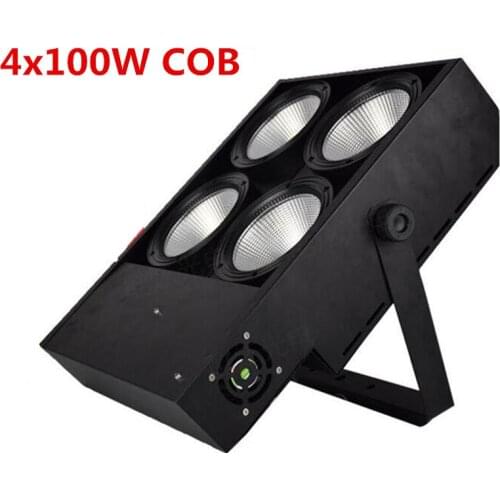 400W LED COB Lights 4x100W blinder light 4eye COB LED Wash Light High power dj light DMX Stage Fast Shipping