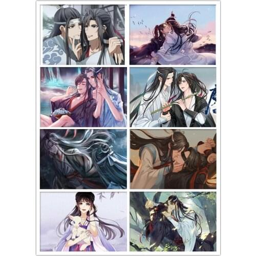 5D bricolage diamant broderie Art Anime Mo Dao Zu Shi Figure diamant peinture pleine perceuse point de croix Kit diamant mosaïqu