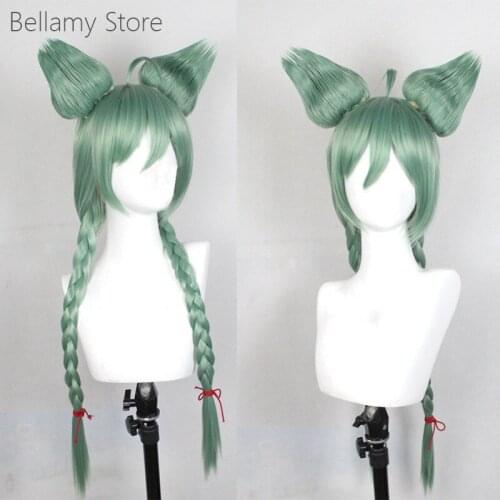 Azur Lane Akashi Heat Resistant Cosplay Costume hairwear Wig+Wig Cap