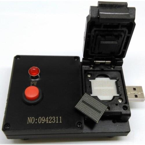Free Shipping BGA316 U-Disk Test Jig AlcorMP Controller Clamshell USB Interface Probe Pogo Pin Fixture Allsocket