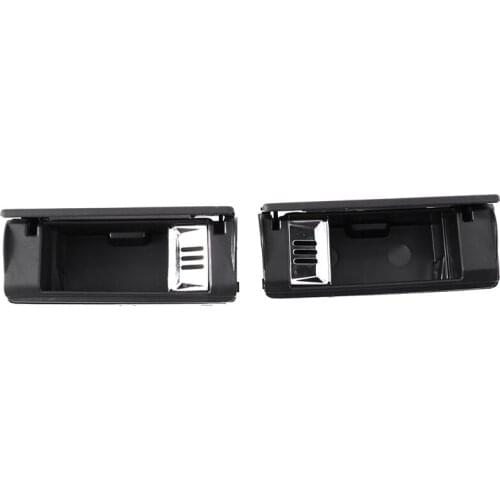 Black left rear lid door inlaid ashtray is A6 98-11 Q7 07-15 caddy 4b0857406b 4b0857405b