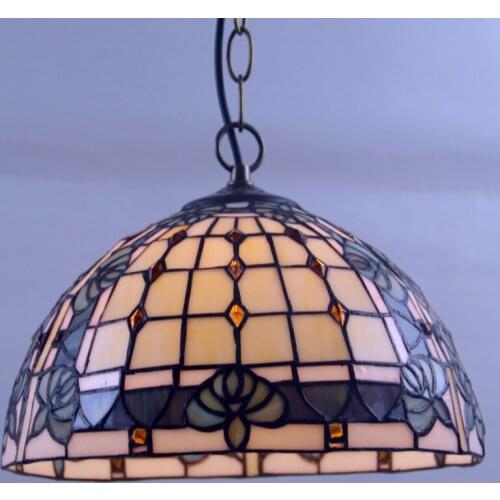 European Modern Mediterranean Creative Tiffany Stained Glass Bedroom Phoenix Bead Baroque Living Room Chandelier deco maison