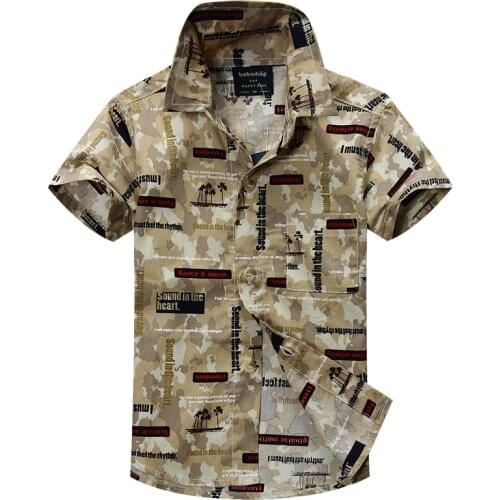 Cotton 100% floral shirt hawaiian shirt aloha shirt for boy T1515