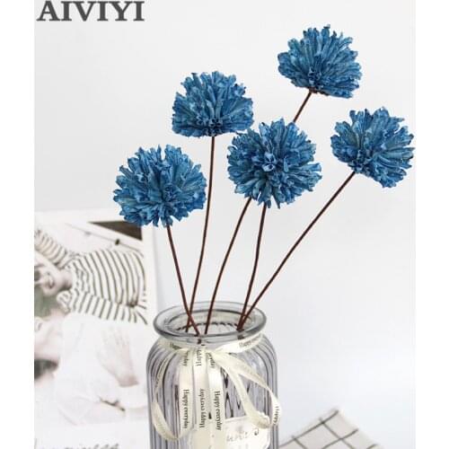 Artificial natural small hydrangea dried flowers decoration holiday party supplies dried flowers colorful wedding decoration