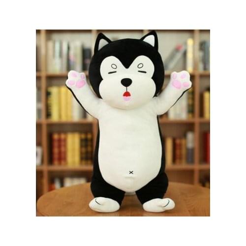 Small 25cm cartoon husky plush toy down cotton dog soft doll kids toy Christmas gift h2310