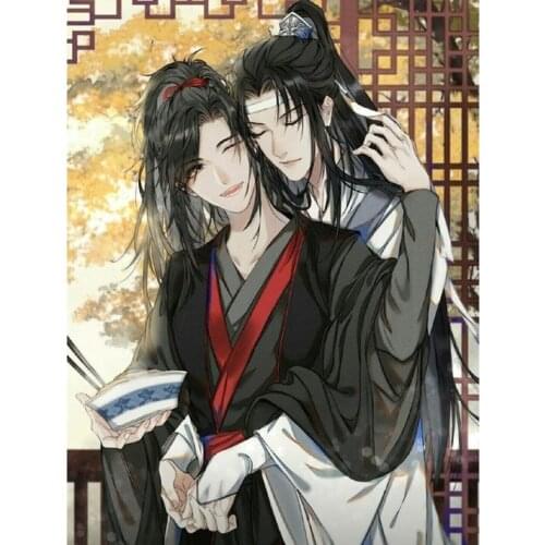 Mo Dao Zu Shi DIY Embroidery 11CT Cross Stitch Kits Needlework Craft Printed Canvas Home Decoration Wholesale For Living Room