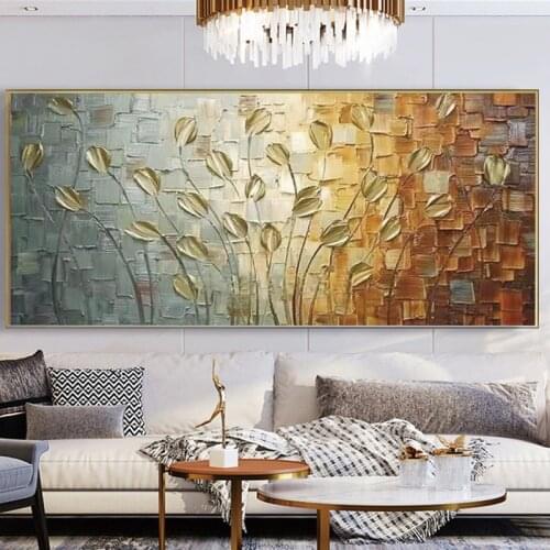 Home Decoration Hand Painted Picture On Canvas Abstract Modern Printing Poster Interior Accessories For Wall Art Room Decor