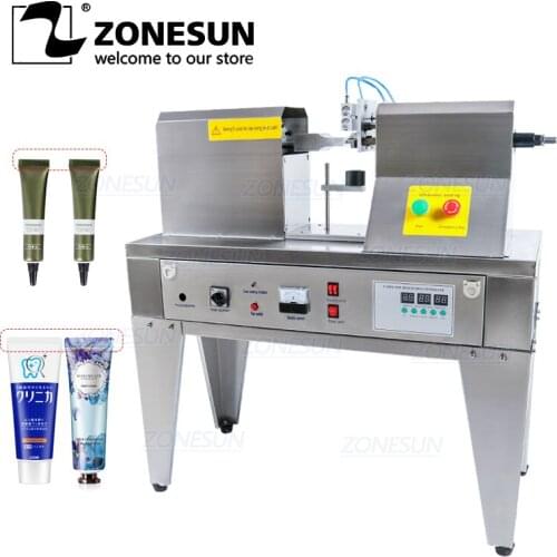 Ultrasonic Plastic Tube Sealing Machine Soft Hose Tube Sealer Machine Equipment Tools Toothpaste, Cosmetics, Medicines, Food