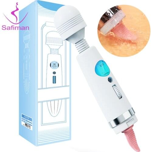 Japan female Sex toys Big magic wand massager vibrator g spot clitoris stimulator charging sex toys for women powerful vibrators