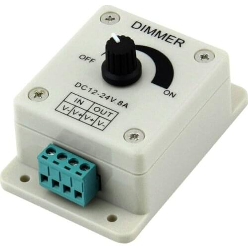 1Pc High Quanlity 12V 8A PIR Sensor LED Strip Light lamps Switch Dimmer Brightness Controller Newest New Arrival