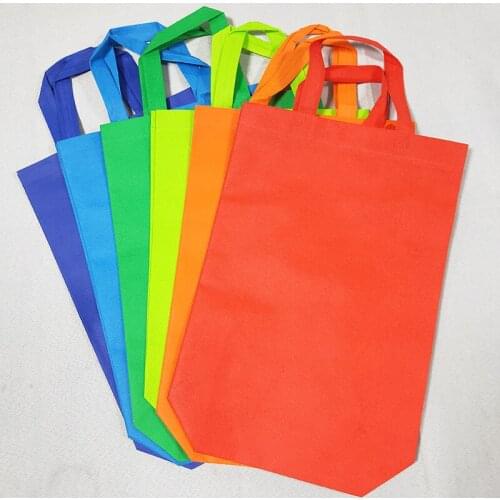 10pcs promotion bag advertising bags customer gift bag with your logo personalized shopping bag