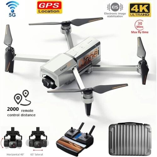 2021 New GPS Drone 4K HD Camera 5G Wifi FPV Anti-Shake Two-Axis Gimbal Camera Brushless Motor Quadcopter Toy Plane kids Toys