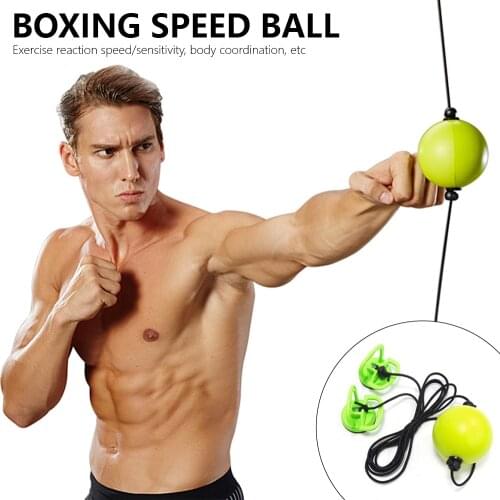 Boxing Speed Ball Adult Reaction Fitness Training Decompression Venting Equipment Home Workout Exercise Equipment For Home